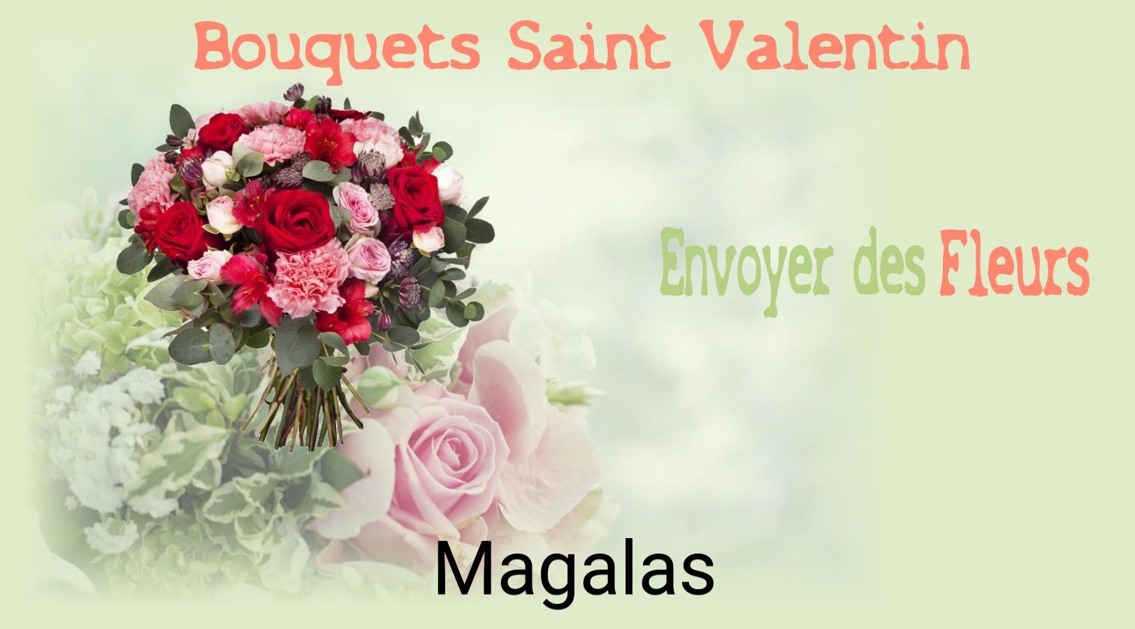 Roses de Saint-Valentin livrées à Magalas